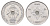 Лаос 20 сантимов 1952 год-тип KM 5 алюминий UNC 4678-322