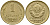 СССР 1 КОПЕЙКА 1940 KM 105, Федорин 86 алюминиевая бронза 4387-135