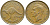 АВСТРАЛИЯ 1 ПЕННИ 1944 p, ГЕОРГ VI (1936-1952), КЕНГУРУ KM 36 бронза 4394-343