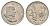 ЮАР 20 центов 1965 Ян ван Рибек (1619-1677), South Africa, легенда на английском, цветок протея KM 69.1 медно-никель 4114-536