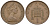 Великобритания 1 пенни 1971 Елизавета II (1952-2022) KM 915, Spink 4237 (B1) бронза 4609-459