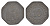 Виттенберге 10 пфеннигов 1917 Funck 606.2, Men18 34522.2 цинк 4532-833