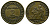 ФРАНЦИЯ 2 ФРАНКА 1925 KM 877 алюминиевая бронза 261-935