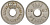 Фиджи 1 пенни 1963 Елизавета II (1952- ) KM 21 медно-никель 51-4146