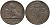 БЕЛЬГИЯ 2 САНТИМА 1863 BELGES KM 4.2 медь 95-717