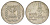 Израиль 1/2 лиры 1974 JE 5734 KM 36 медно-никель 4628-946