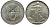 США 1 доллар 1994 шагающая свобода KM 273 серебро UNC 1084-6-34