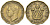 Великобритания 3 пенса 1940 Георг VI (1936-1952) KM 849, Spink 4112 никель латунь 4126-715