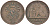 БЕЛЬГИЯ 2 САНТИМА 1861 BELGES KM 4.2 медь 4448-723
