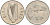 Ирландия 10 пенсов 1980 лосось KM 23 медно-никель 4144-1025