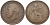 Великобритания 1 пенни 1917 Георг V (1910-1936) KM 810, Spink 4051 бронза 115-116
