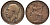 Великобритания 1 фартинг 1923 Георг V (1910-1936) KM 808.2, Spink 4060 бронзанза 4122-455