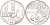 Бельгия 500 франков 1999 Альберт и Изабелла, миллениум KM 212 серебро PROOF 1088-4-43