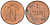 РОССИЯ ДЛЯ ФИНЛЯНДИИ 1 ПЕННИ 1915 НИКОЛАЙ II KM 13, Биткин 475 медь 4396-1434