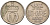 Норвегия 10 эре 1960 пчела, Улаф V (1958-1991) KM 411 медно-никель 4564-248