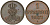Ганновер 1 пфенниг 1847 B, Эрнст Август (1837-1851) KM 201.1, AKS 129, J. 74 медь 08-1357