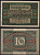 Германия 10 марок 1920 Pick 67a бумага 8602-31-1-2