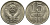 СССР 15 копеек 1991 ЛМД, буква "Л" KM 131, Федорин 168 медь никель цинк UNC 51-625