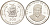 Гвинея 200 франков 1969 10 лет независимости (1958-1968), Алмами Самори KM 11 серебро PROOF 1531-713
