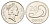 Фиджи 20 центов 1994 KM 53a сталь плакированная никелем UNC 4666-536