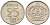 Швеция 25 эре 1957 TS, Густав VI Адольф (1950-1973) KM 824 серебро 4147-1055