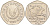 Кипр 50 центов 1996 похищение Европы KM 66 медно-никель    4595-947
