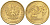 Польша 2 гроша 2005 MW KM 277 латунь    4136-943
