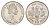 Гибралтар 10 пенсов 2004 300 лет захвату Гибралтара KM 1047 медно-никель UNC 4660-113