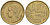Франция 10 франков 1951 петух KM 915.1, Le Franc 363.4 алюминиевая бронза 4525-936