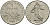 Франция 1 франк 1991 сеятель KM 925 никель 4135-912