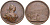 Россия медаль 1741 Восшествие на престол Елизаветы Петровны (1709-1762), 25 ноября 1741, диаметр 65 мм., гравер Т. Иванов Дьяков 84.2 бронза 00-00