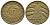 ГЕРМАНИЯ 10 РЕЙХСПФЕННИГОВ 1925 А KM 40, J.317 алюминиевая бронза 80-725