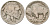 США 5 центов 1936 D, индеец, бизон KM 134 медно-никель 4614-1263