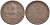 БРАУНШВЕЙГ-ВОЛЬФЕНБЮТТЕЛЬ 2 ПФЕННИГА 1856 В, ВИЛЬГЕЛЬМ (1831-1884) KM 1143 медь 210-155