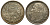 БЕЛЬГИЯ 2 ФРАНКА 1904 ЛЕОПОЛЬД II (1865-1909), BELGEN KM 59 серебро аUNC 02-264-68