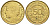 ФРАНЦИЯ 50 САНТИМОВ 1932 ТИП MORLON, OPEN 9, С ЯГОДОЙ KM 894.1, LE FRANC 192.7 алюминиевая бронза 44-665
