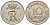 ДАНИЯ 10 ЭРЕ 1962 C;S, ФРЕДЕРИК IX (1947-1972) KM 849,1 медно-никель 201-1221