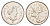 Канада 25 центов 2016 Елизавета II (1952-2022), олень KM 493 сталь плакированная никелем 4678-1217
