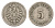 Германия 5 пфеннигов 1876 F, Вильгельм I (1871-1888) KM 3, J. 3 медно-никель 4632-668