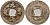 Китай 1 цянь (кэш) ND (1078-1085) Империя Сун (960-1279), северная сун (960-1127), Шэнь-цзун (1068-1085), вес 3 гр, диаметр 25 мм Hartill 16.243, FD 965 бронза AUC2-7-56