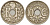 ФРАНЦИЯ 10 САНТИМОВ 1933 ТИП ЛИНДАЙЁ KM 886а медно-никель 98-217