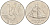 Норвегия 5 крон 1975 150 лет эмиграции в Америку KM 422 медно-никель    4117-434