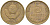СССР 5 копеек 1989 Y 129a, Schon 78 латунь 4161-833