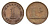 Малайзия 1 сен 1967 KM 1 бронза UNC 4679-731