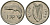 Ирландия 10 пенсов 1995 лосось KM 29 медно-никель 4138-914