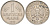 ФРГ 1 марка 1956 F KM 110, J. 385 медно-никель 4177-842