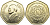 Иордания 1/4 динара 1997 KM 61 никель-латунь aUNC 1525-722