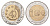 Алжир 100 динаров 2002 40 лет Независимости KM биметалл UNC 4127-1935