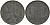 Бельгия 1 франк 1944 Belgie - Belgique, Леопольд III (1934-1947), германская оккупация, Вторая мировая война KM 128 цинк 4161-541