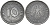 Германия 10 рейхспфеннигов 1943 D KM 101, J.371 цинк 4151-251